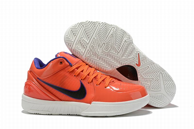 Nike Kobe 4 Shoes Orange White